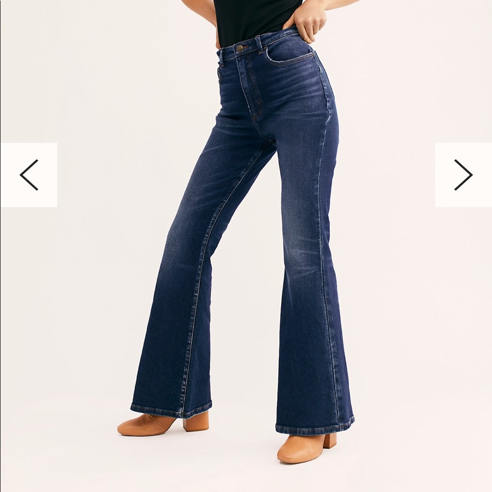Lee High Rise Flare Jeans